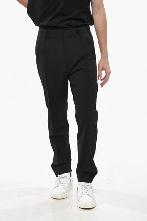 Cigarette-Fit-Hose ROLL UP mit seitlichen Haken