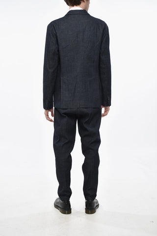 데님 투 버튼 수트 NEW YORK 투 슬릿