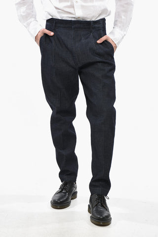 데님 투 버튼 수트 NEW YORK 투 슬릿