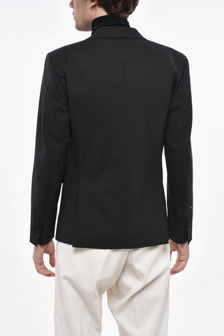 Giacca Tuxedo  LONDON In Misto Lana Vergine con Corsetto