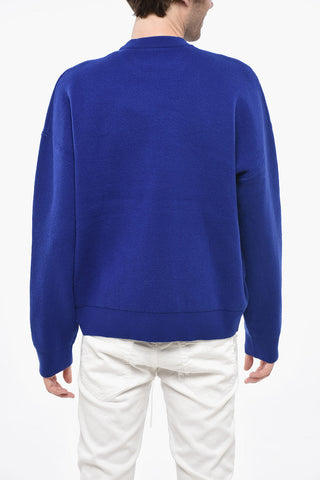 RED TAG Maglia Girocollo in Misto Lana Jacquard