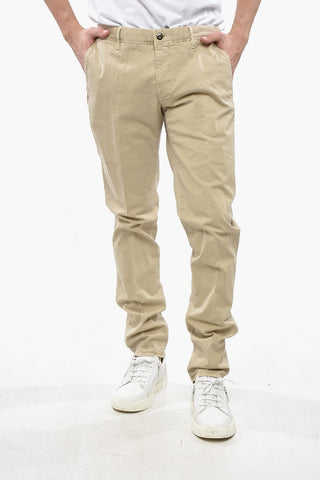 SLOWEAR SLACKS Stretch Cotton Slim Fit Chino Pants