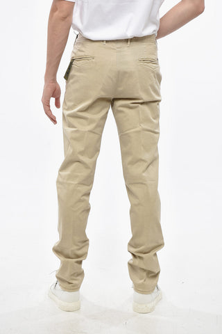 SLOWEAR SLACKS Stretch Cotton Slim Fit Chino Pants