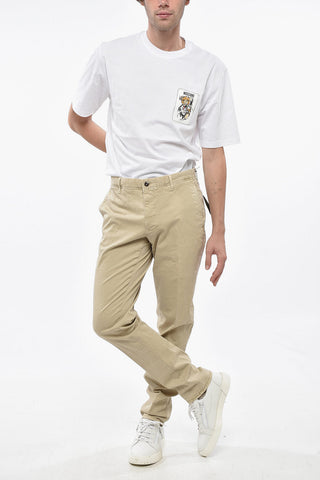 SLOWEAR SLACKS Stretch Cotton Slim Fit Chino Pants