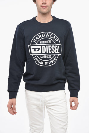Crewneck Sweatshirt HARD WEAR With Front Print