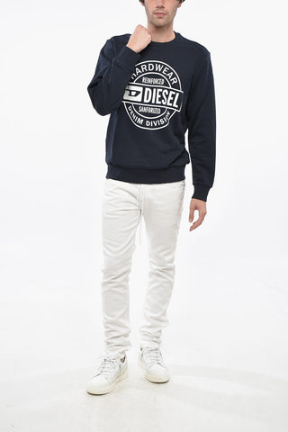 Sweatshirt Mit Rundhalsausschnitt HARD WEAR Mit Frontprint
