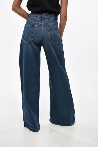 Jeans THE DITCHER ROLLER SNEAK a Gamba Larga e a Vita Alta 33cm