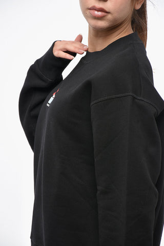 Cotton Fleece Crewneck Sweatshirt COOL FIT