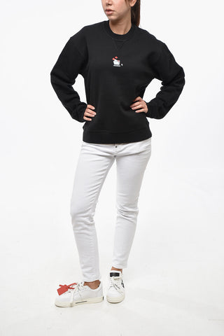 Cotton Fleece Crewneck Sweatshirt COOL FIT