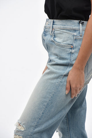 Jeans HIKER HOVER UNDONE  Distressed Con Bottone Logato 18cm