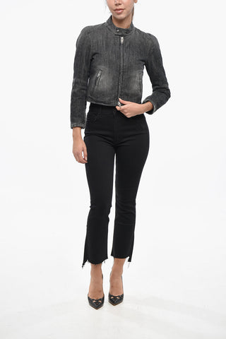 Cropped Denimjacke SHRUNK RACER