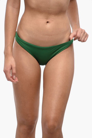 Costume da Bagno Slip a Tinta unita con Logo