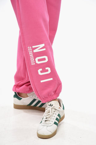 Joggers V-ICON L.A. in Cotone Felpato con Elastico in Vita