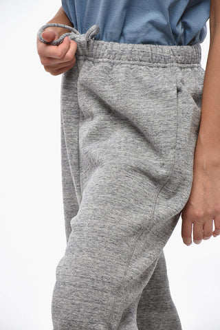 Fleeced-Cotton L.A. Joggers with Logo
