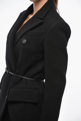 SPORTMAX Double-breasted Cashmere Blend Coat