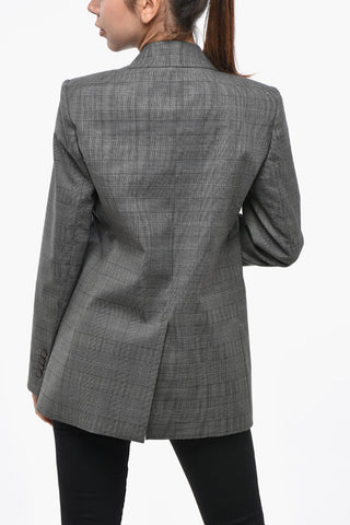 STUDIO Wool Blend DAVID District Check Blazer