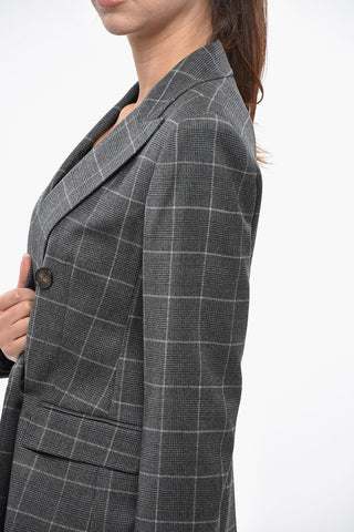STUDIO Blazer Doppiopetto COLIMBO in Lana District Check