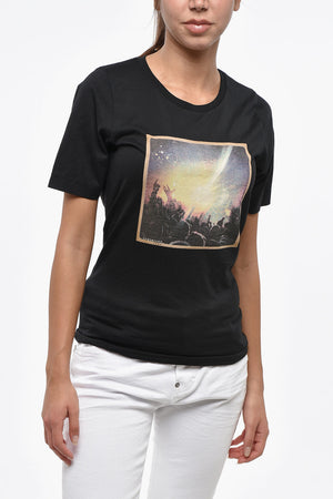 Cotton T-Shirt LOVE with Print