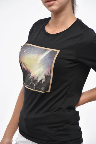 Cotton T-Shirt LOVE with Print