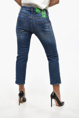 OLOP Cool Girl Fit Delavè Denim Jeans 16cm