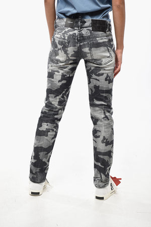Jeans Regular Fit JENNIFER mit Camouflage-Effekt 16cm