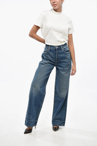 Jeans mit weitem Bein THE REMY mit sichtbaren Nähten 24cm