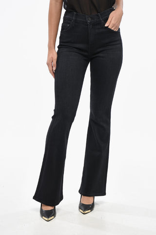 Jeans THE WEEKENDER Boot Cut con Bottone Tono su Tono 25cm