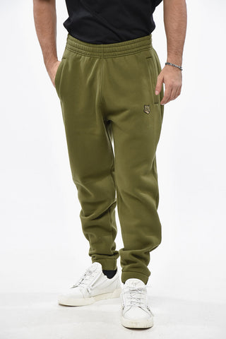 Joggers in Cotone Felpato a 2 Tasche