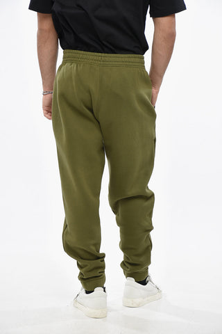 Joggers in Cotone Felpato a 2 Tasche