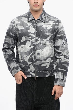 Camouflage Denim Overshirt DAN