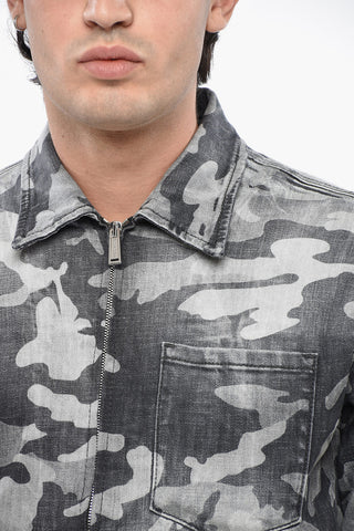 Camouflage Denim Overshirt DAN