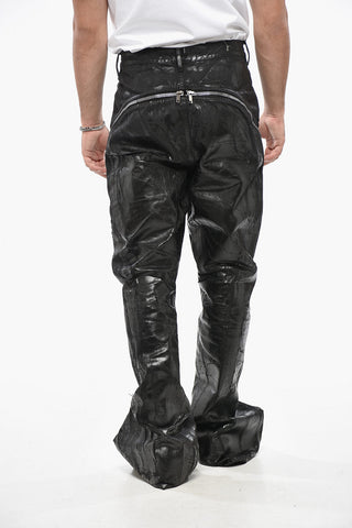 DRKSHDW Coated Denim BOLAN BANANA Jeans with Zip Details 18cm