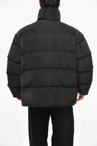Solid-Color Padded Jacket