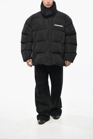 Solid-Color Padded Jacket