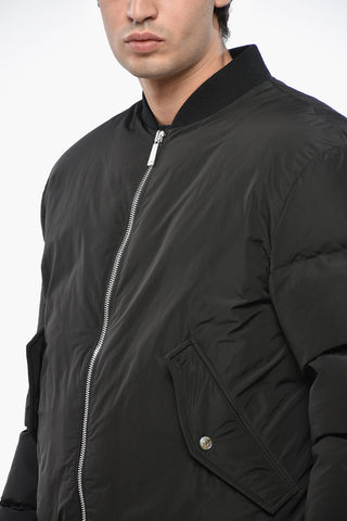 ICON Daunenjacke aus Nylon mit geprägtem Monogramm