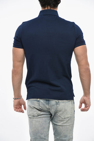 Printed Piquè Cotton SKI TOURNEY Polo Shirt