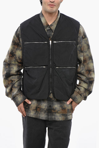 Sleeveless Utility Jacket