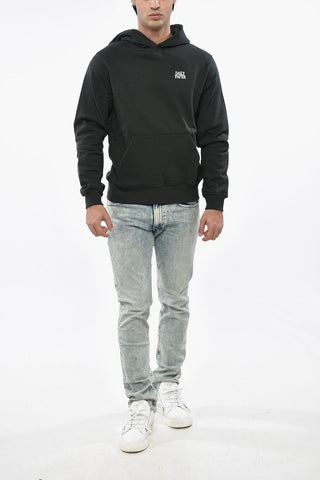 Felpa Hoodie SMOOTHIE in Cotone Felpato Stampata