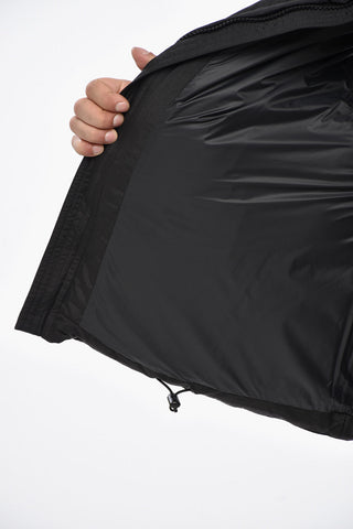 Nylon Jacquard Sleeveless Down Jacket ANDREW