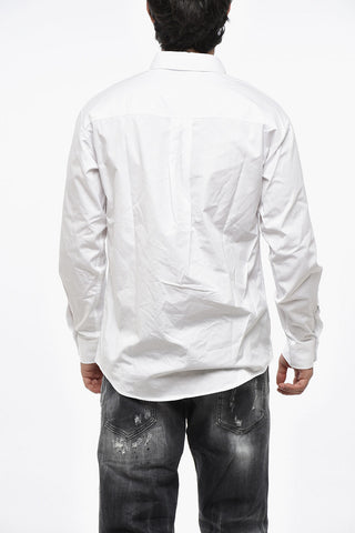 Camicia ICON in Popeline con Stampa Frontale