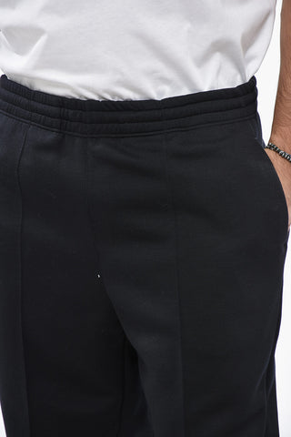 Wool-Blend Pants ALESSANDRO with Elastic Waist