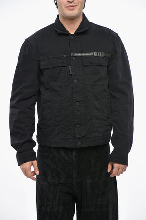 ICON Denim Jacket BOXY JEAN with Silver Detail