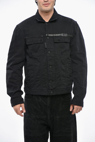 ICON Denim Jacket BOXY JEAN with Silver Detail