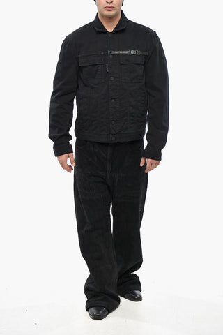 ICON Denim Jacket BOXY JEAN with Silver Detail