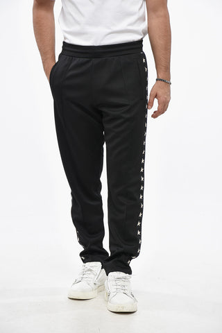 Joggers DORO in Tessuto Tecnico con Stelle Laterali