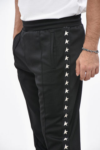 Joggers DORO in Tessuto Tecnico con Stelle Laterali