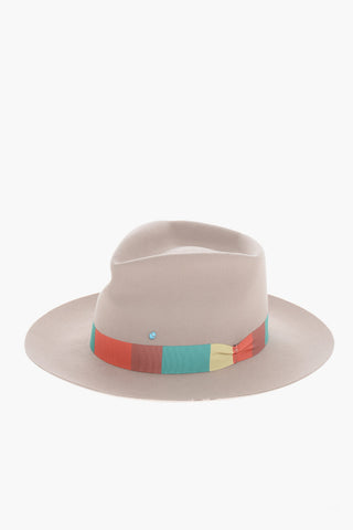 LORENZO JOVA Rabbit-Felt Cowboy Hat with Band