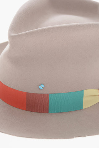 LORENZO JOVA Rabbit-Felt Cowboy Hat with Band