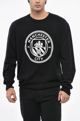 FOR MANCHESTER CITY LIMITED EDITION Rundhalspullover aus Wolle