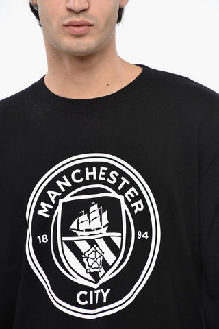 FOR MANCHESTER CITY LIMITED EDITION Rundhalspullover aus Wolle